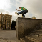 SL - Packungsrutsche / Barcelona / Foto: Hannes Roth