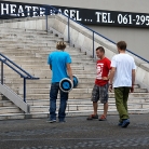 SL, Philippo & Hockeraxel / HockEurope Basel / SALZIG Sporthocker / Foto: Landschütz
