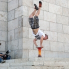 Philippo / Handstand / HockEurope Budapest / SALZIG Sporthocker / Foto: H. Roth