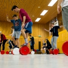 Wheelie / Die Rote Hosen / SALZIG Sporthocker / Foto: Wilke